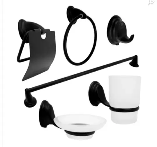 Conjunto accesorios para baño