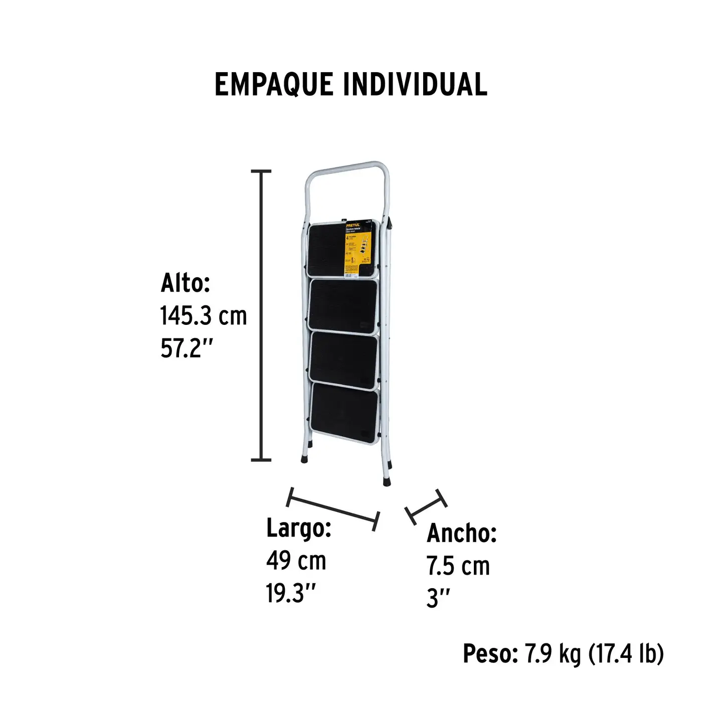 ESCALERA TUBULAR / PLEGABLE