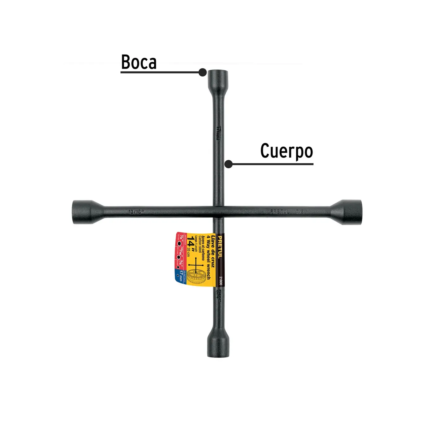 Cruceta 14"
